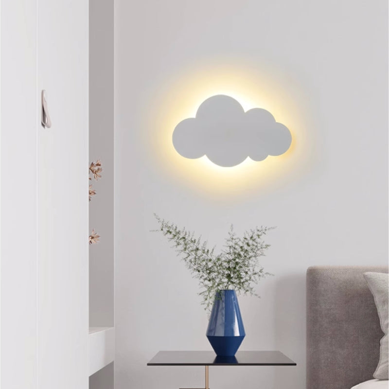 Aria Modern Minimalist Cloud Shape Wall Lamp - Lamp Copper