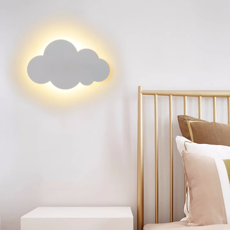 Aria Modern Minimalist Cloud Shape Wall Lamp - Lamp Copper