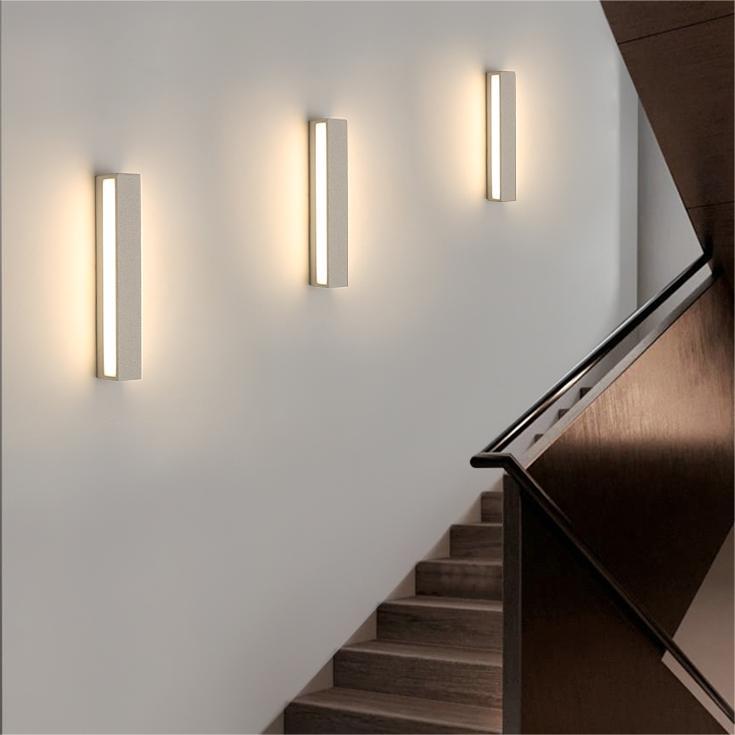 Fyra LED Outdoor Wall Lamp, Black & White - Lamp Copper