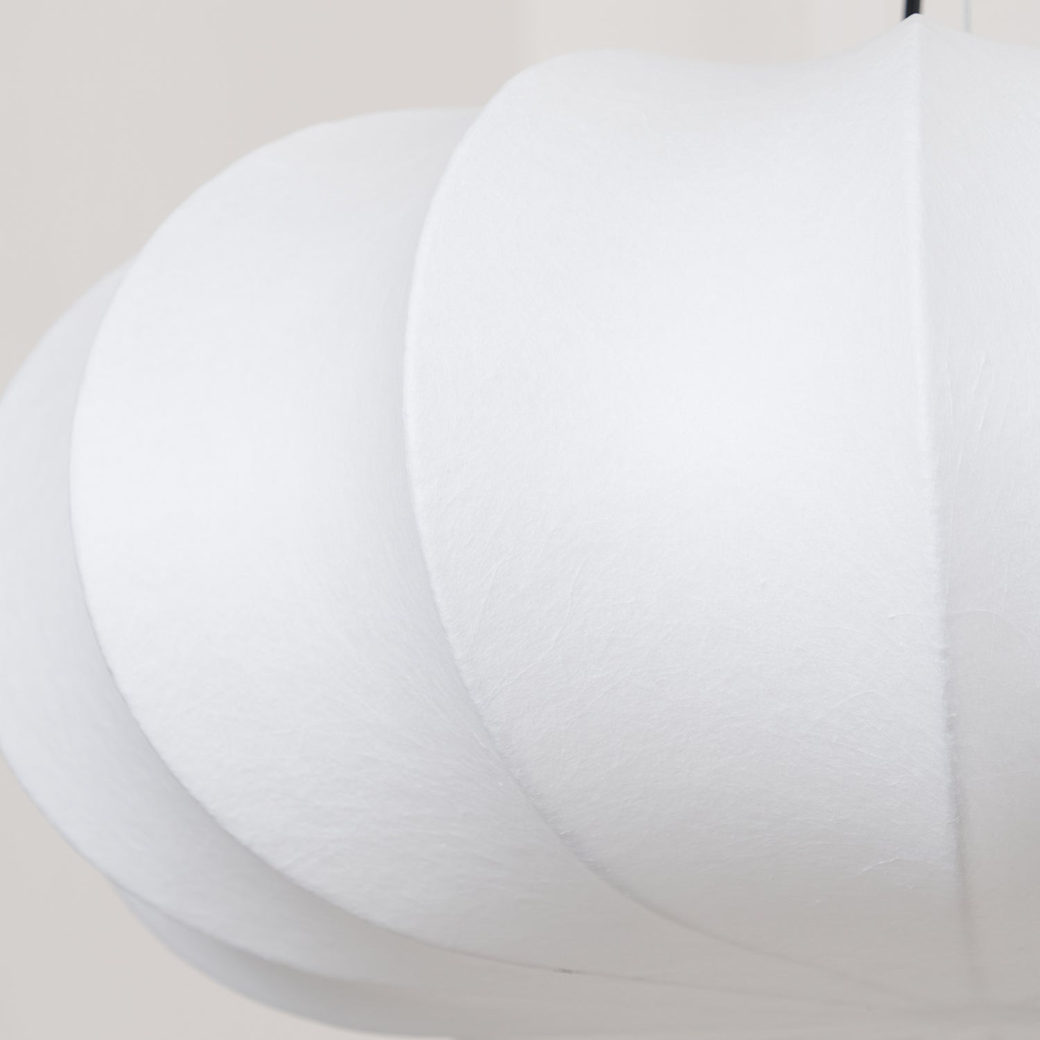 Kiyo Pumpkin Pendant Light Silk - Lamp Copper