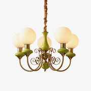 Evanthe Chandelier Glass - Lamp Copper