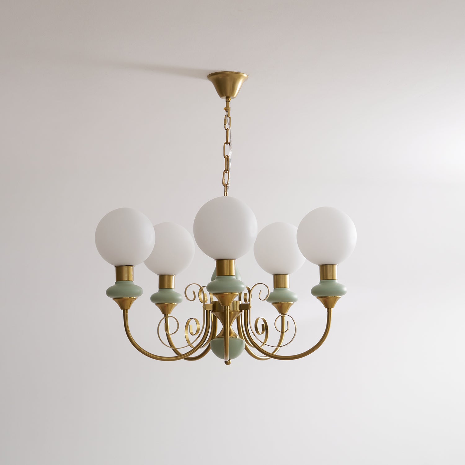 Evanthe Chandelier Glass - Lamp Copper