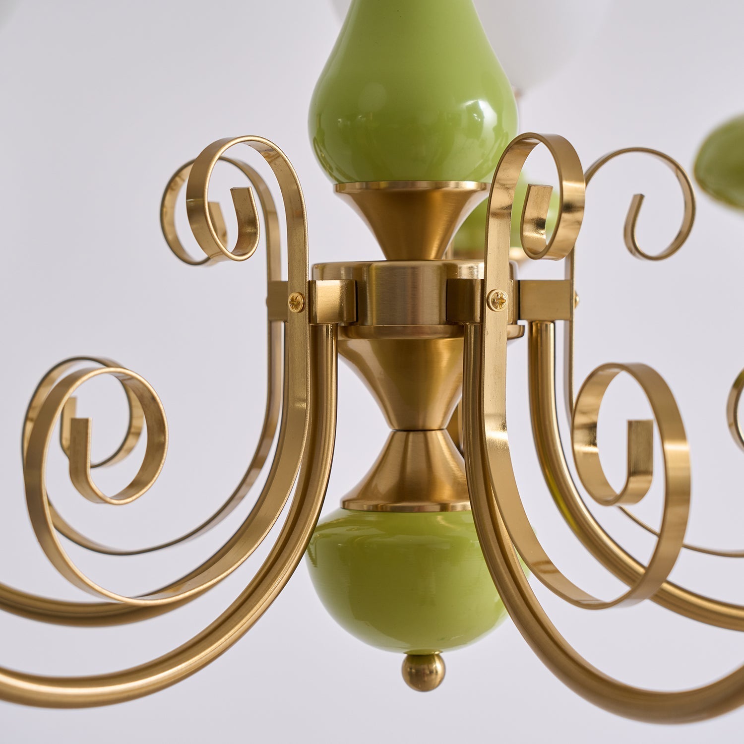 Evanthe Chandelier Glass - Lamp Copper