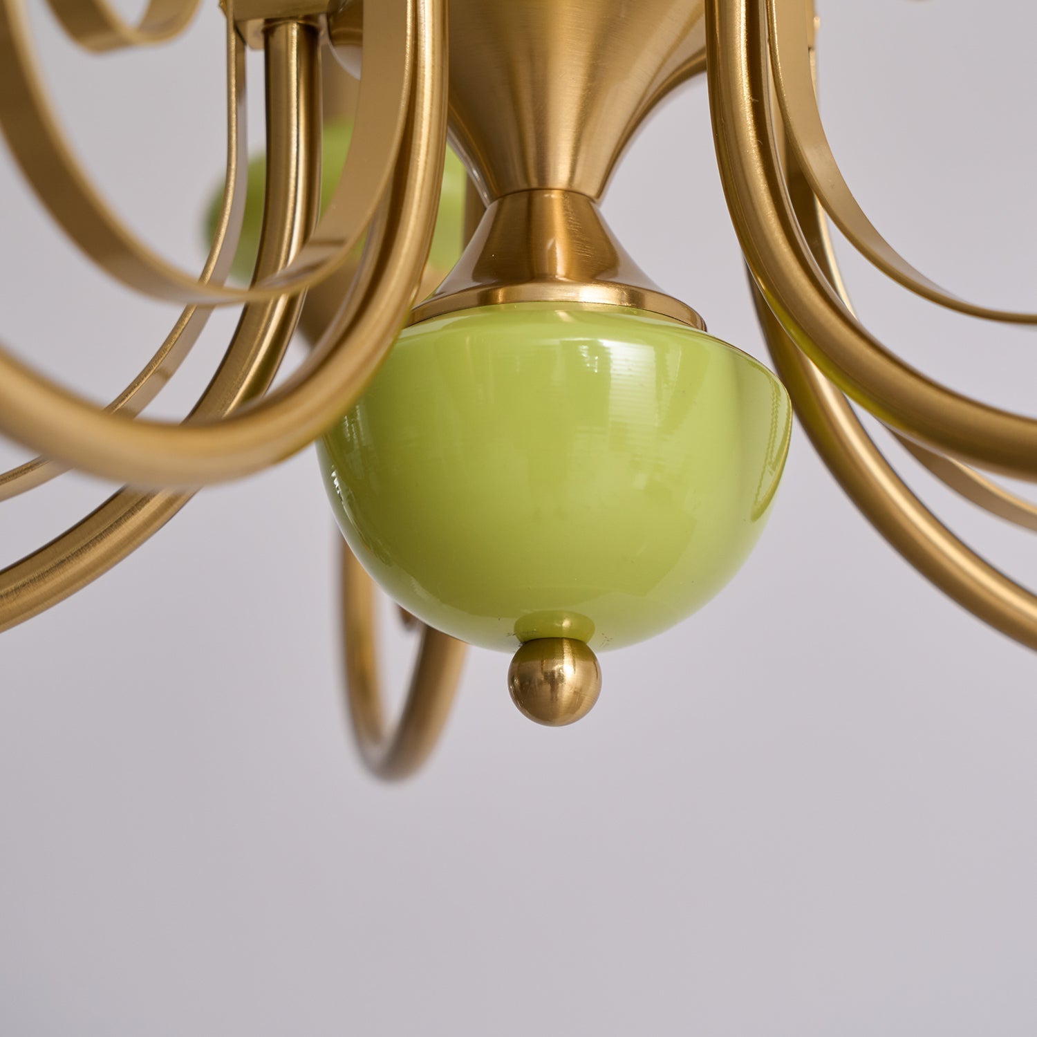 Evanthe Chandelier Glass - Lamp Copper