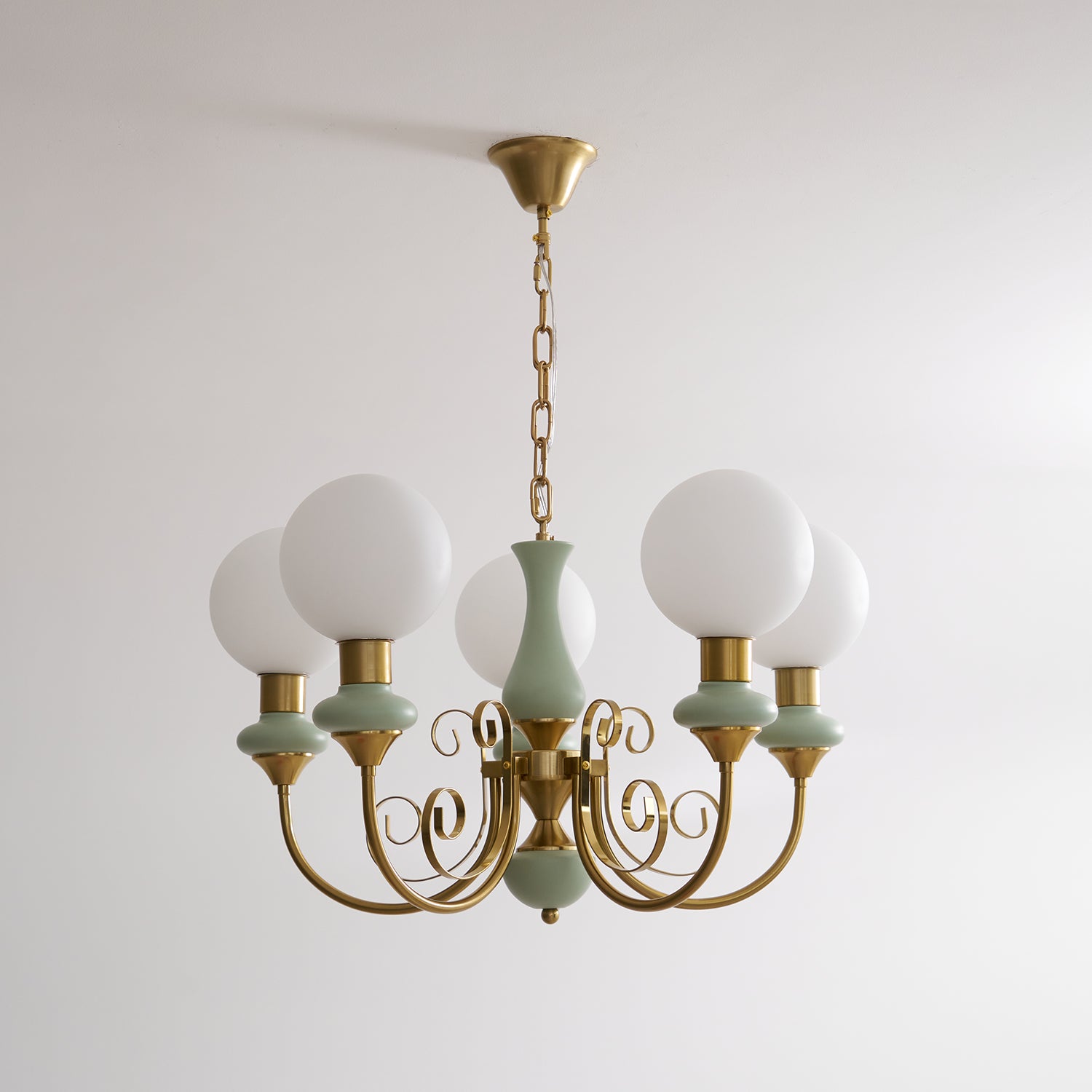 Evanthe Chandelier Glass - Lamp Copper