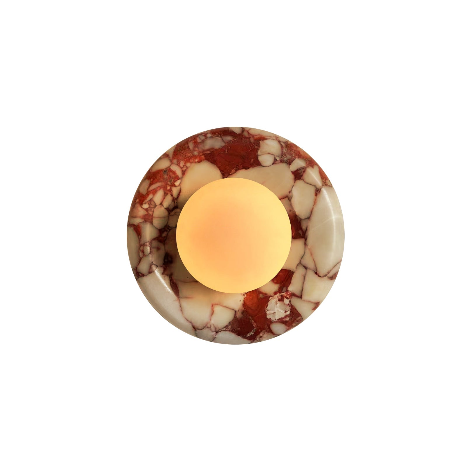 Avi Marble Indoor Wall Sconce - Lamp Copper