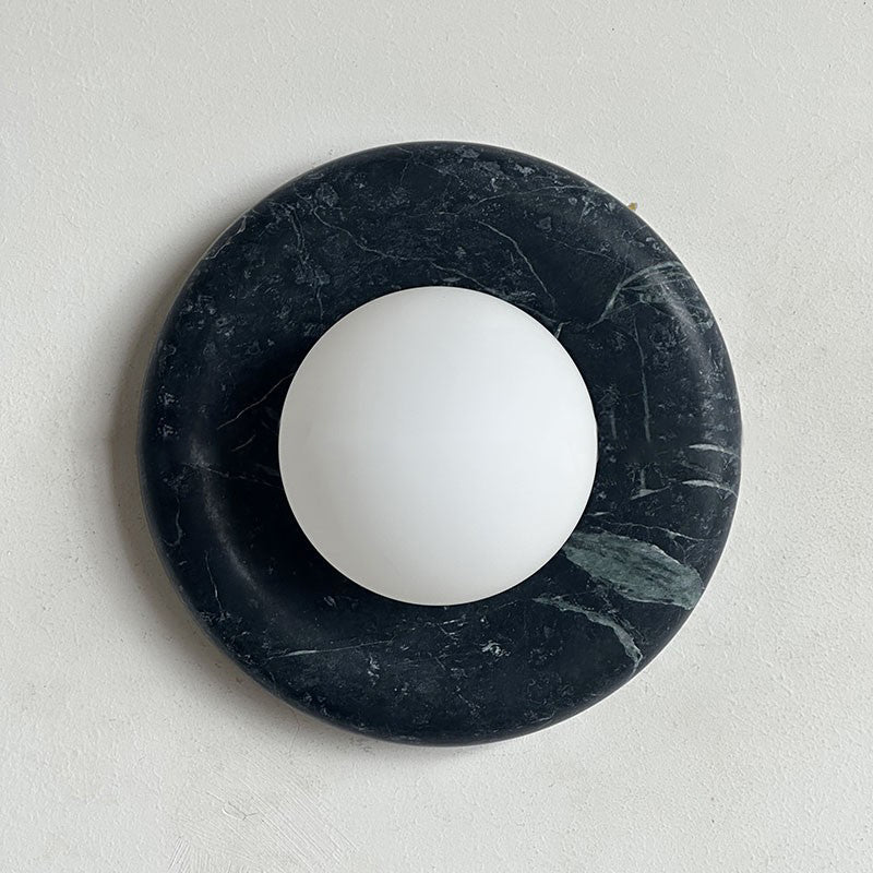 Avi Marble Indoor Wall Sconce - Lamp Copper