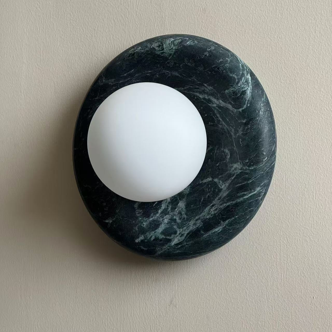 Avi Marble Indoor Wall Sconce - Lamp Copper