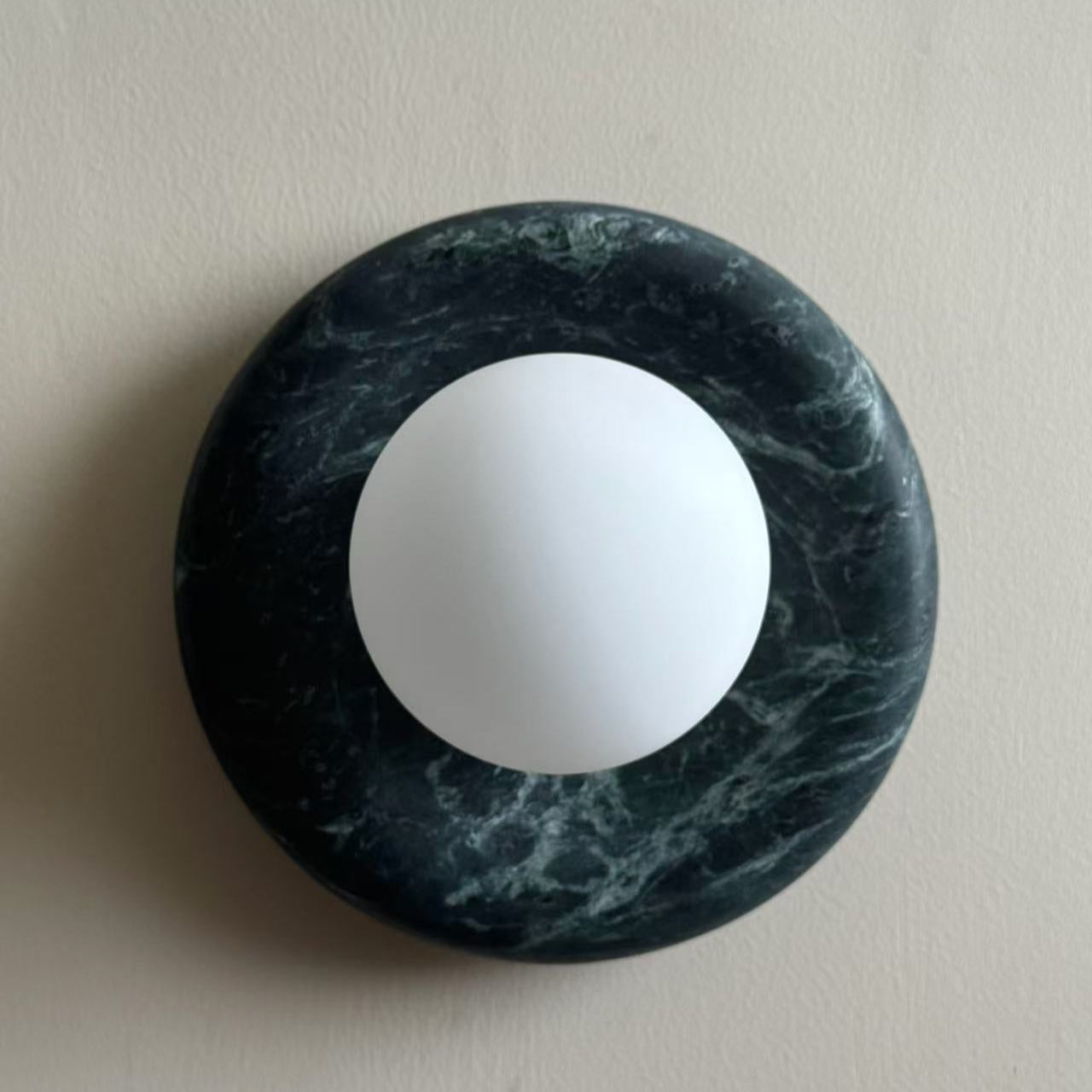 Avi Marble Indoor Wall Sconce - Lamp Copper
