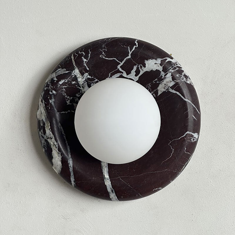 Avi Marble Indoor Wall Sconce - Lamp Copper
