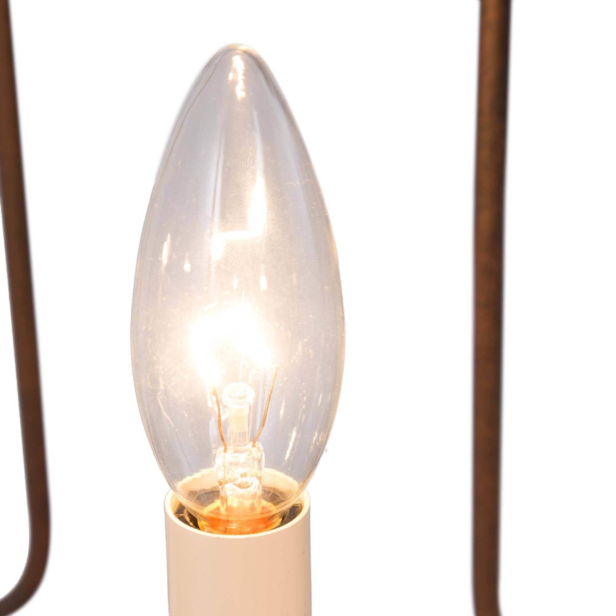Cocaryra Vintage Industrial Metal Chandelier - Lamp Copper