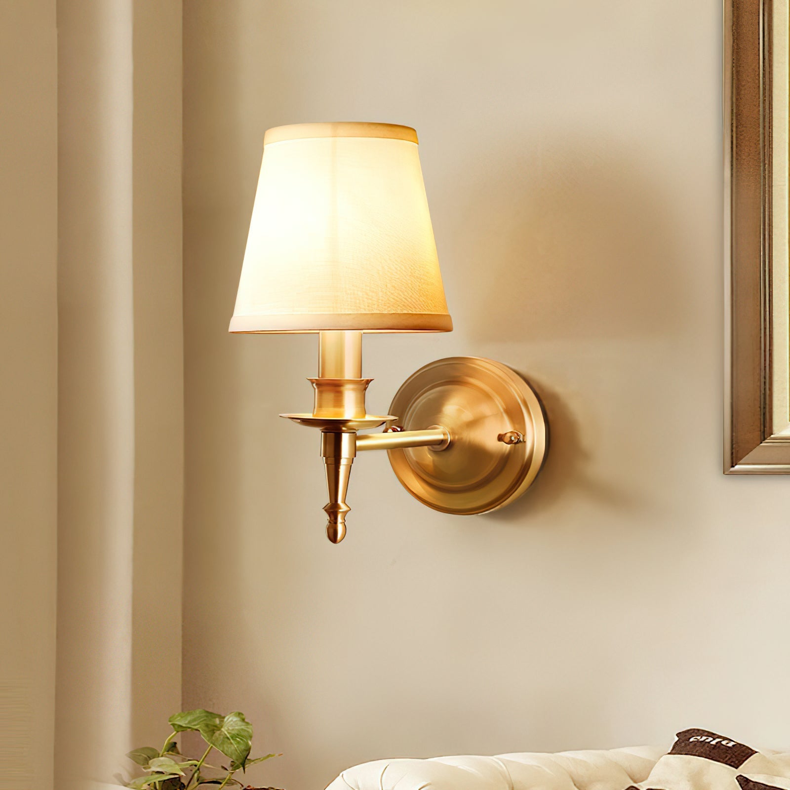 Ilthean Vintage Industrial Metal Wall Lamp - Lamp Copper