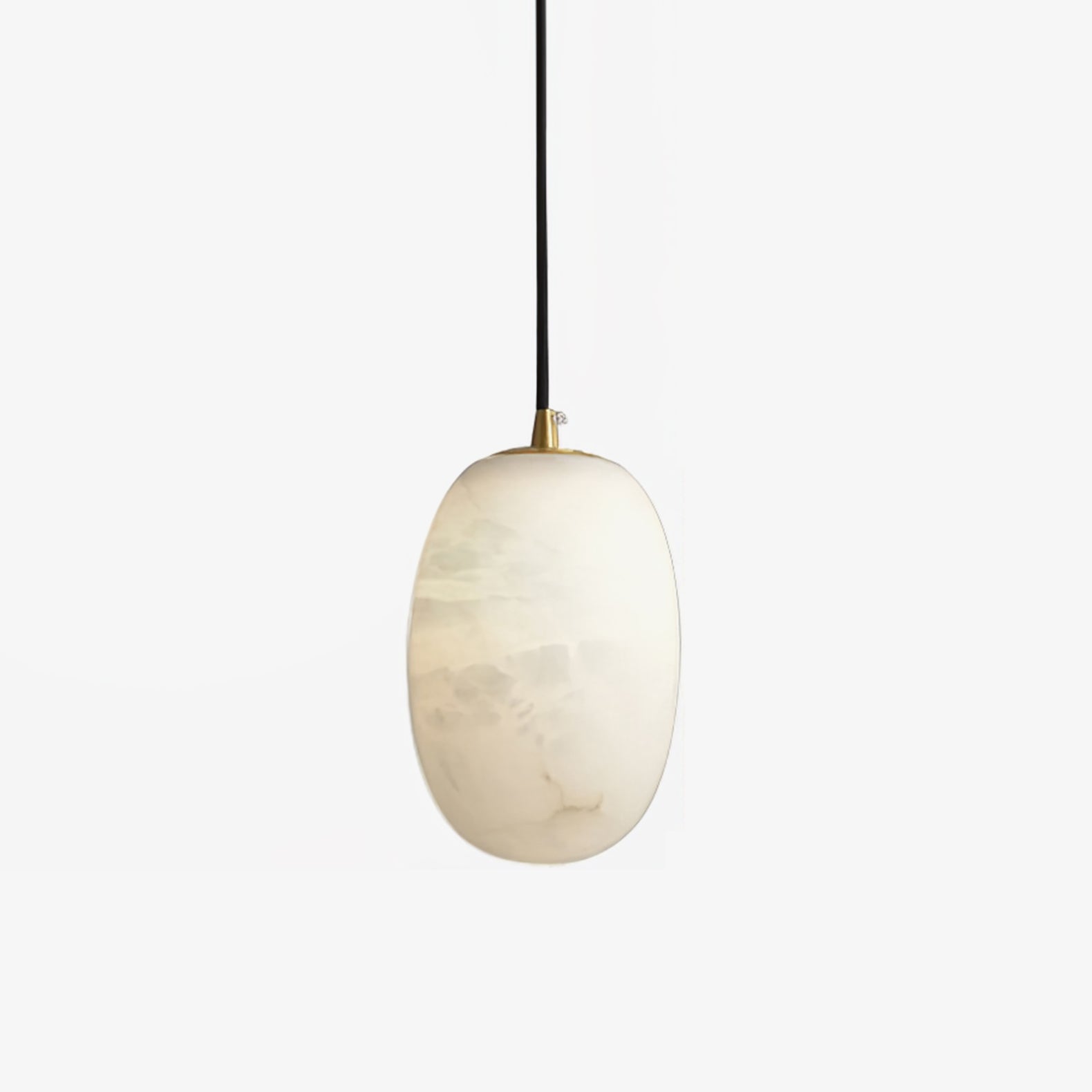 Vevelila Alabaster Pendant Light - Lamp Copper