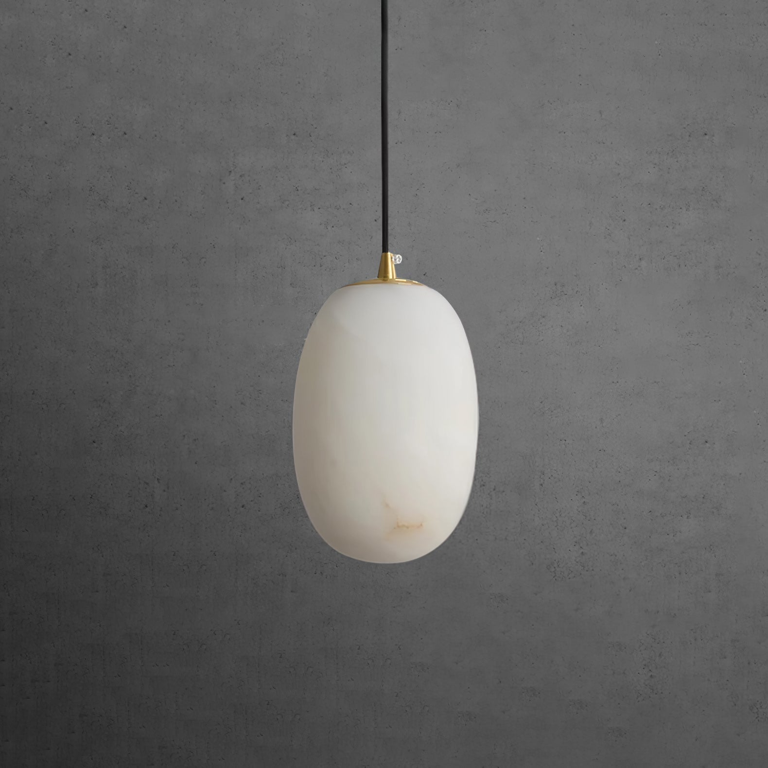 Vevelila Alabaster Pendant Light - Lamp Copper