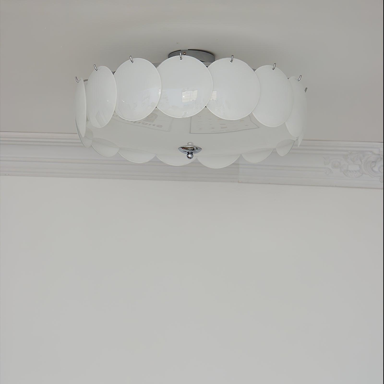 Meiho Petal Shell Ceiling Light - Lamp Copper