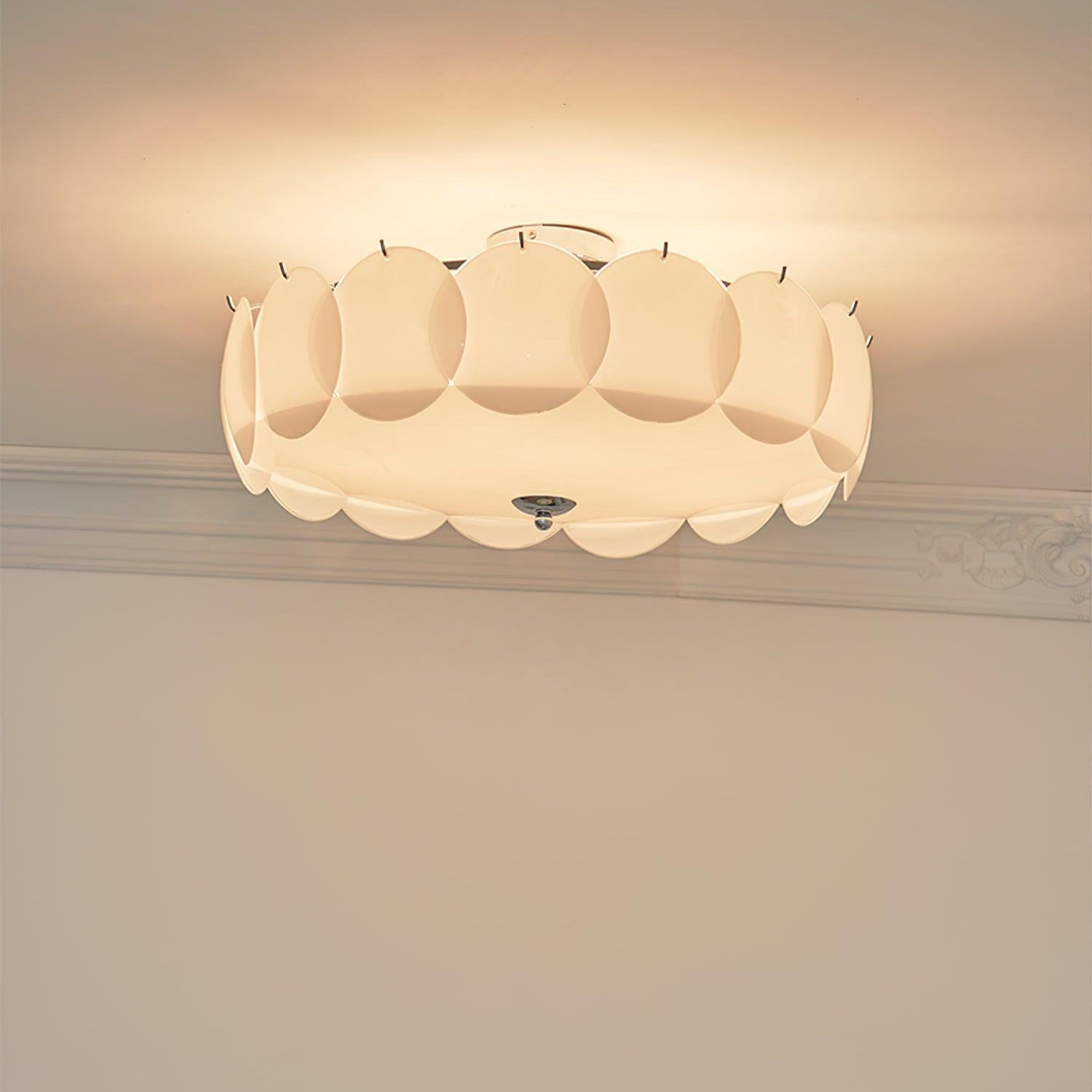 Meiho Petal Shell Ceiling Light - Lamp Copper