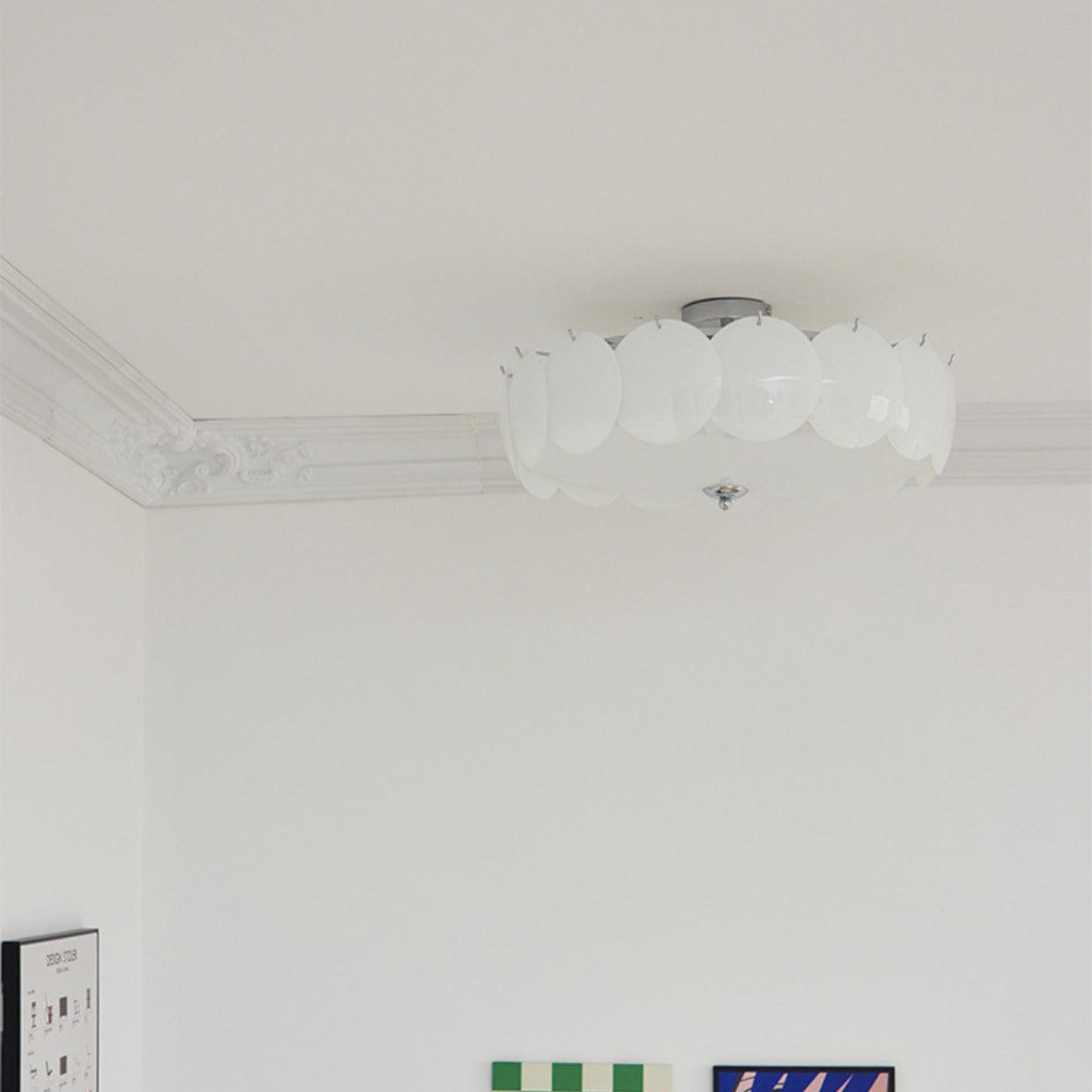 Meiho Petal Shell Ceiling Light - Lamp Copper