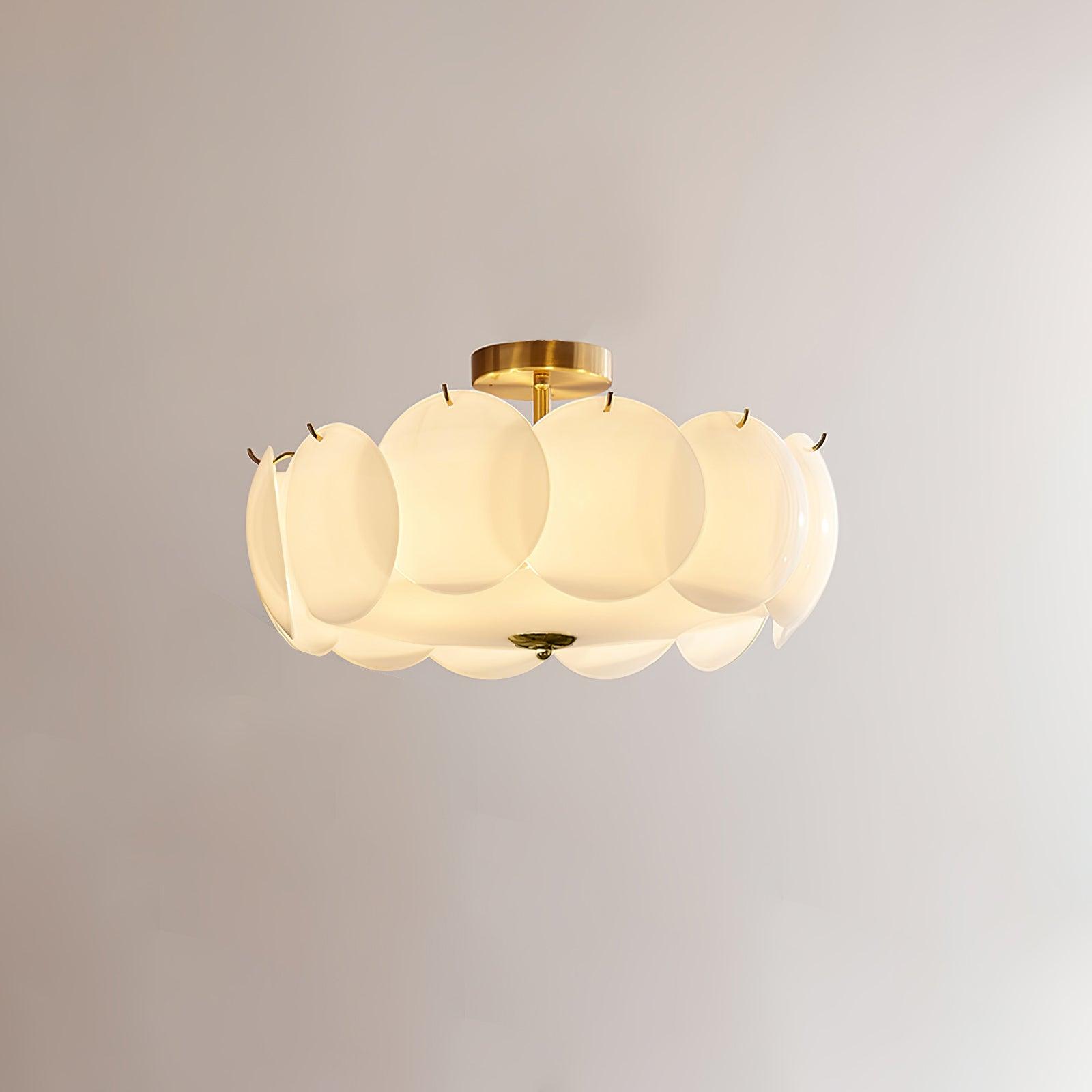Meiho Petal Shell Ceiling Light - Lamp Copper