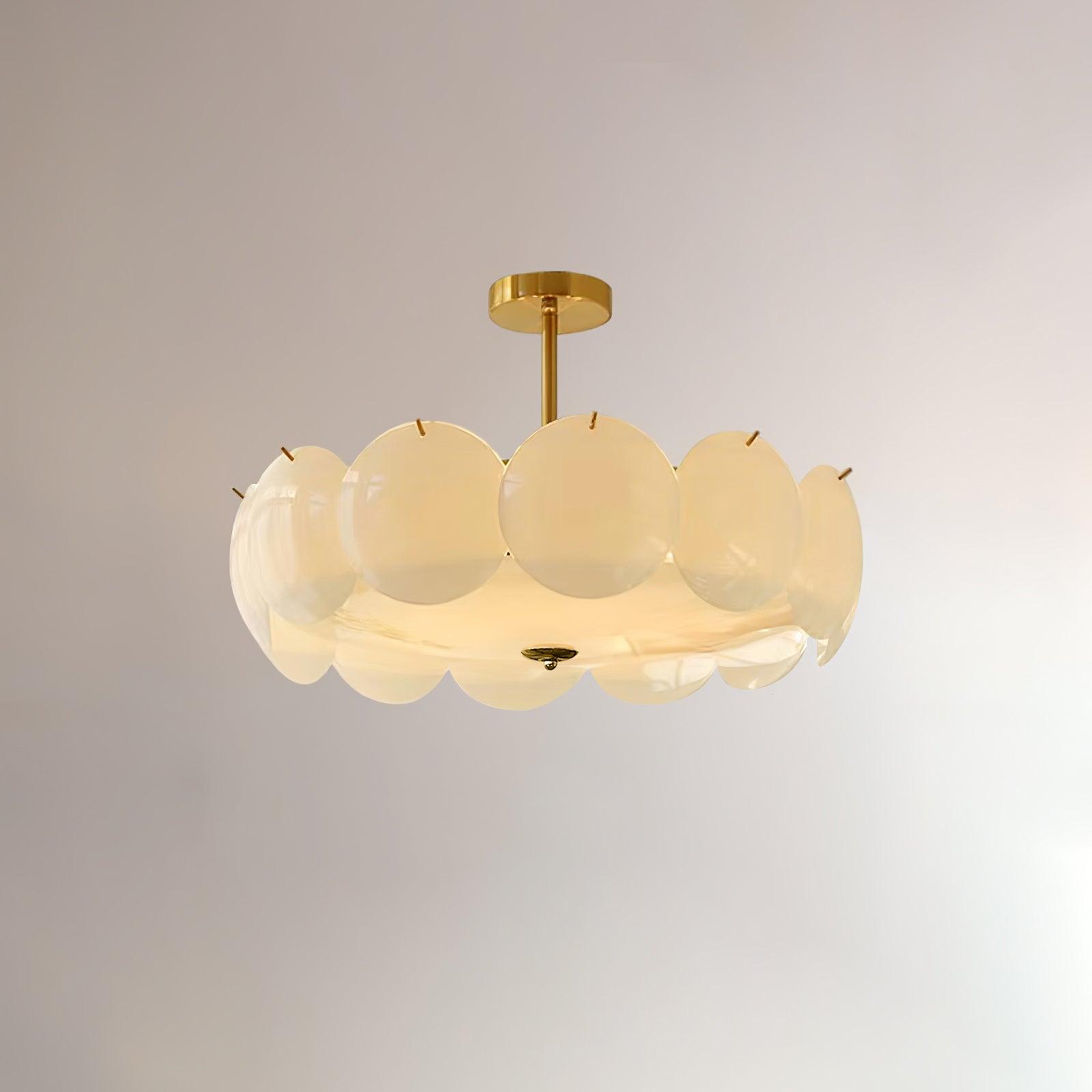 Meiho Petal Shell Ceiling Light - Lamp Copper