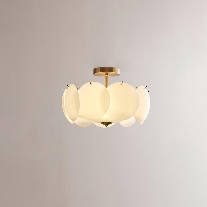 Meiho Petal Shell Ceiling Light - Lamp Copper