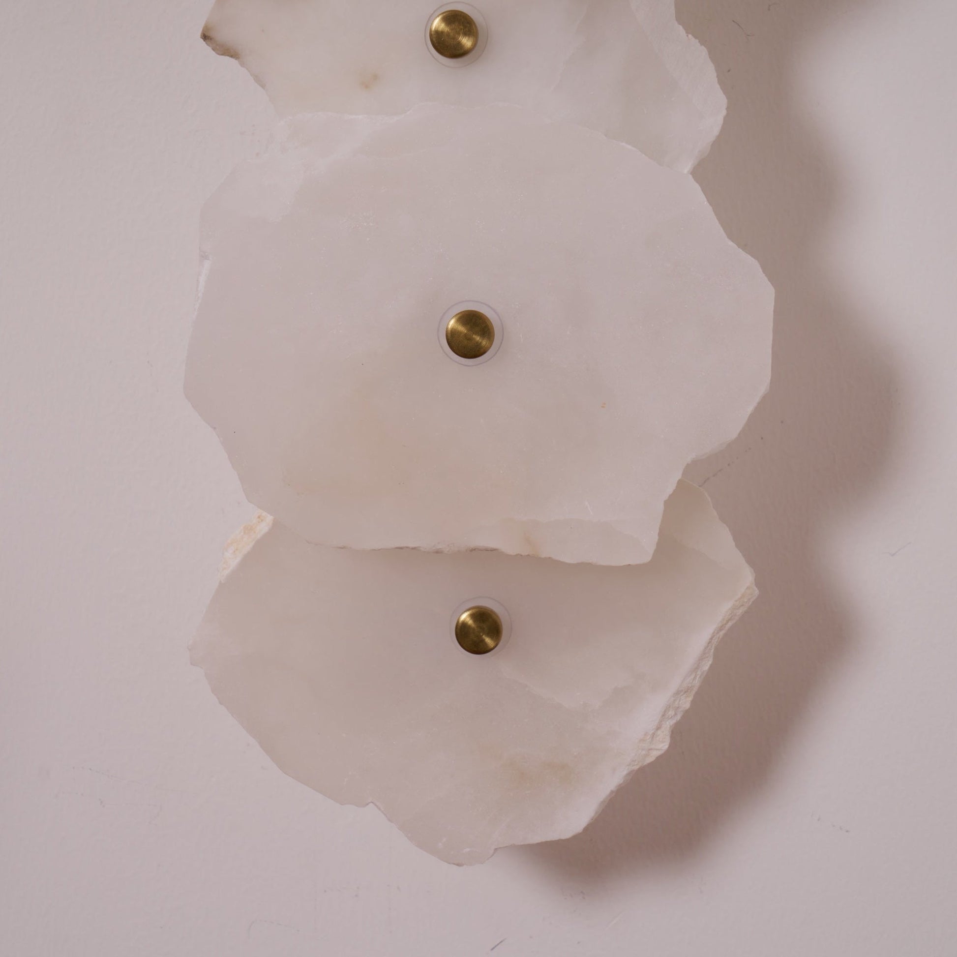 Cevra Alabaster Flower Wall Lamp - Lamp Copper