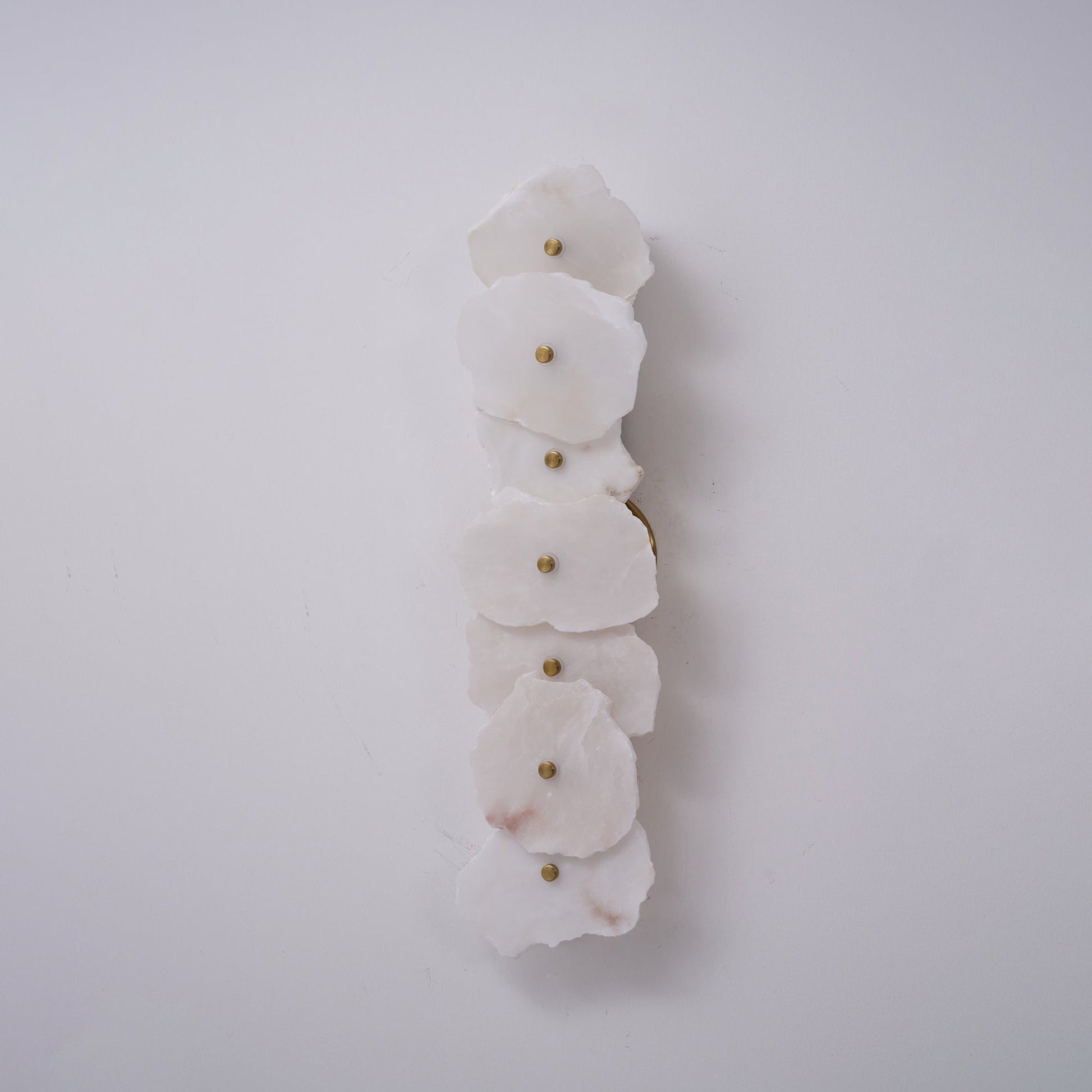 Ritta Alabaster Flower Wall Lamp - Lamp Copper