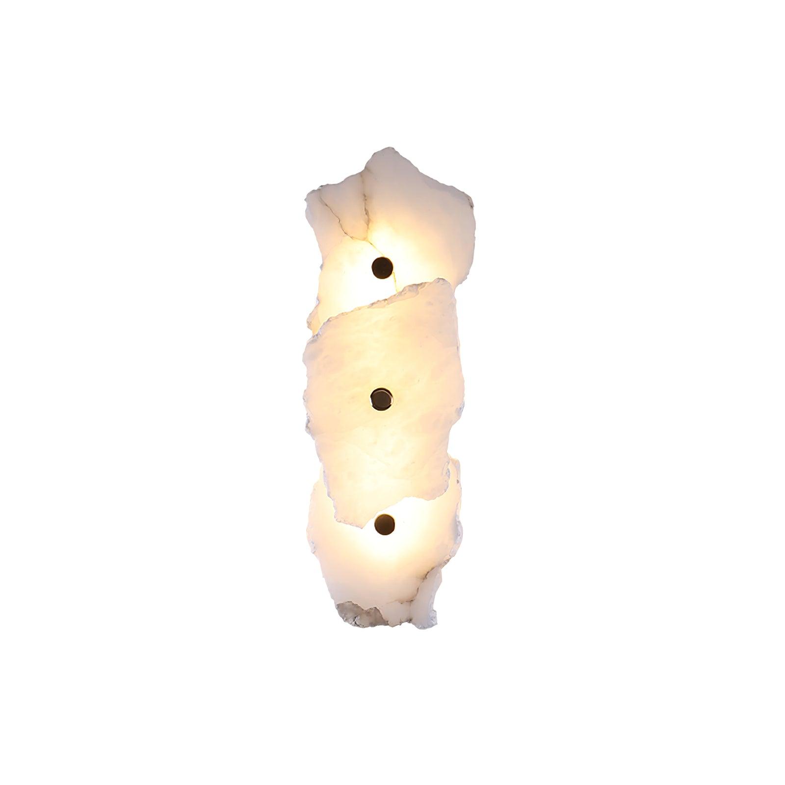 Ritta Alabaster Flower Wall Lamp - Lamp Copper
