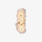 Cevra Alabaster Flower Wall Lamp - Lamp Copper