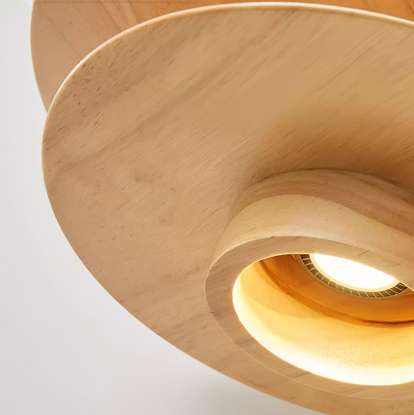 Axis Mid Century Walnut Pendant Light - Lamp Copper