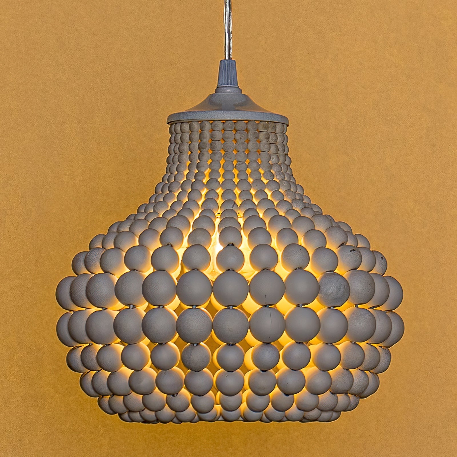 Ilirel Individual Creativity Beaded Metal Pendant Lamp - Lamp Copper