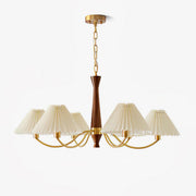 Zarn Pleated Chandelier Fabric - Lamp Copper