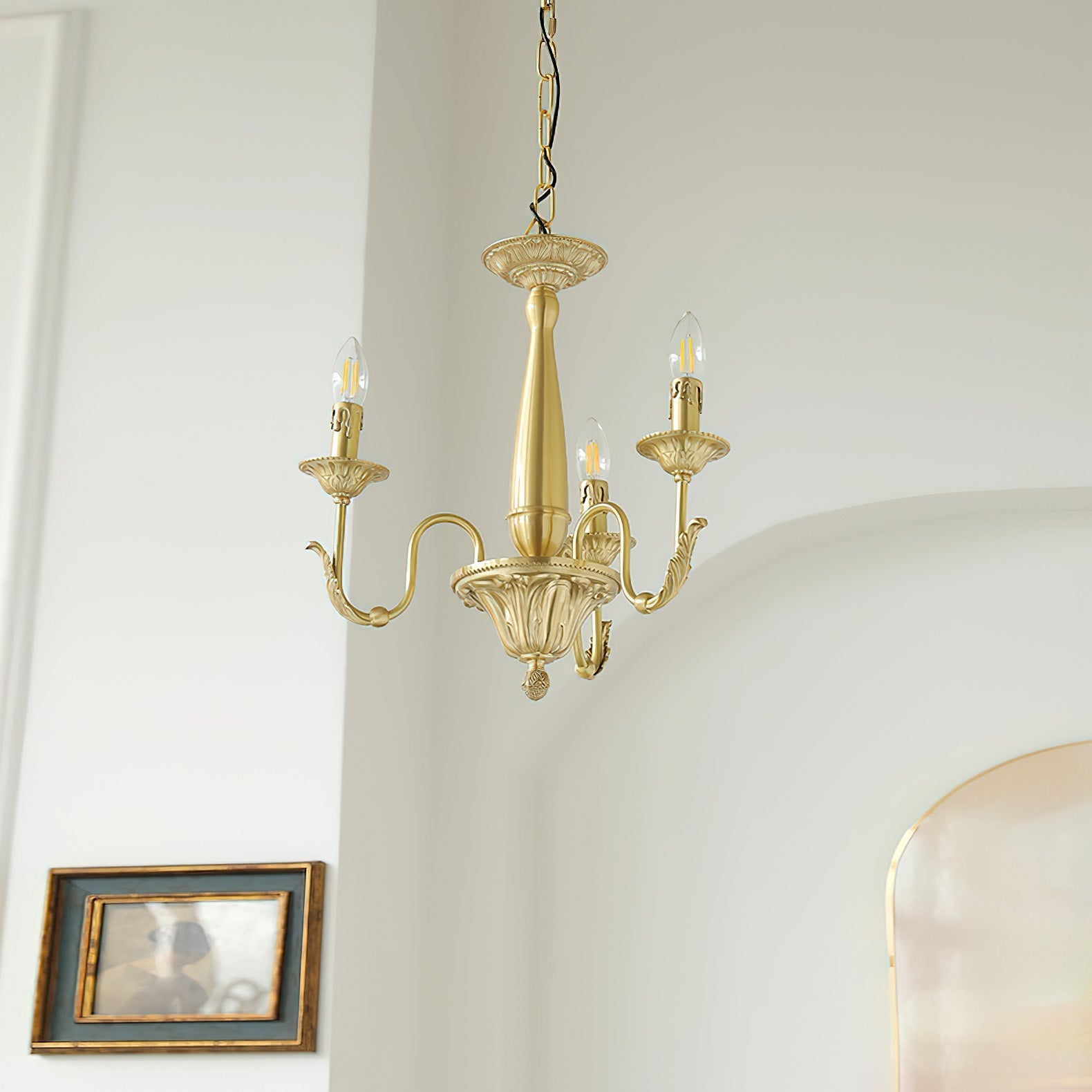 Cevynara Postmodern Luxury Metal Chandelier - Lamp Copper