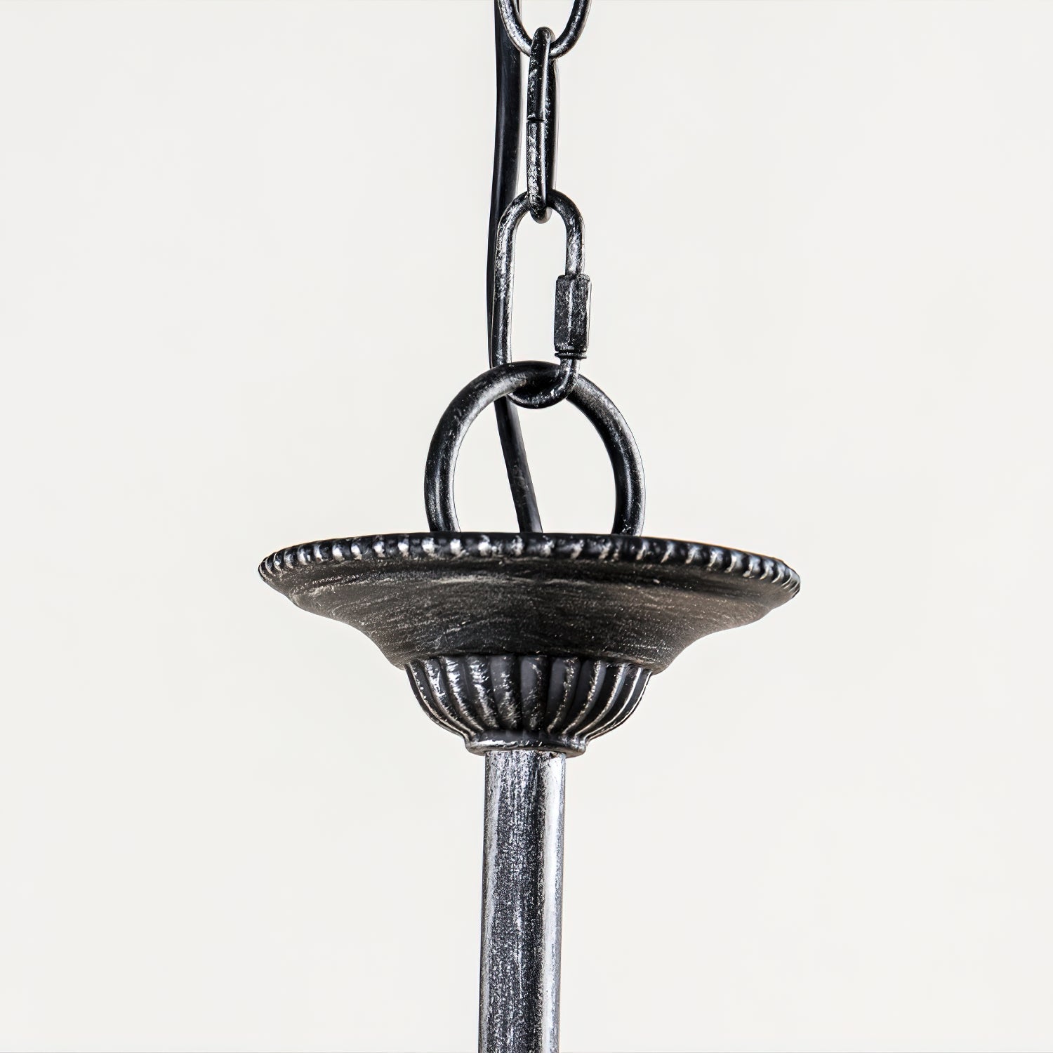 Usolila Vintage Industrial Hill Metal Chandelier - Lamp Copper