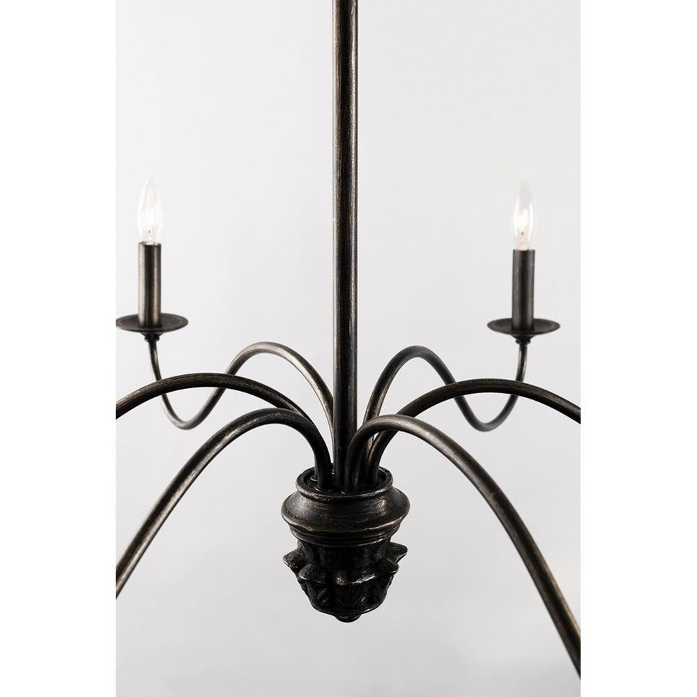 Usolila Vintage Industrial Hill Metal Chandelier - Lamp Copper