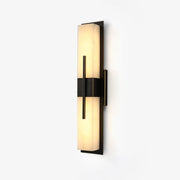 Lylirel Rectangular Alabaster Wall Light - Lamp Copper