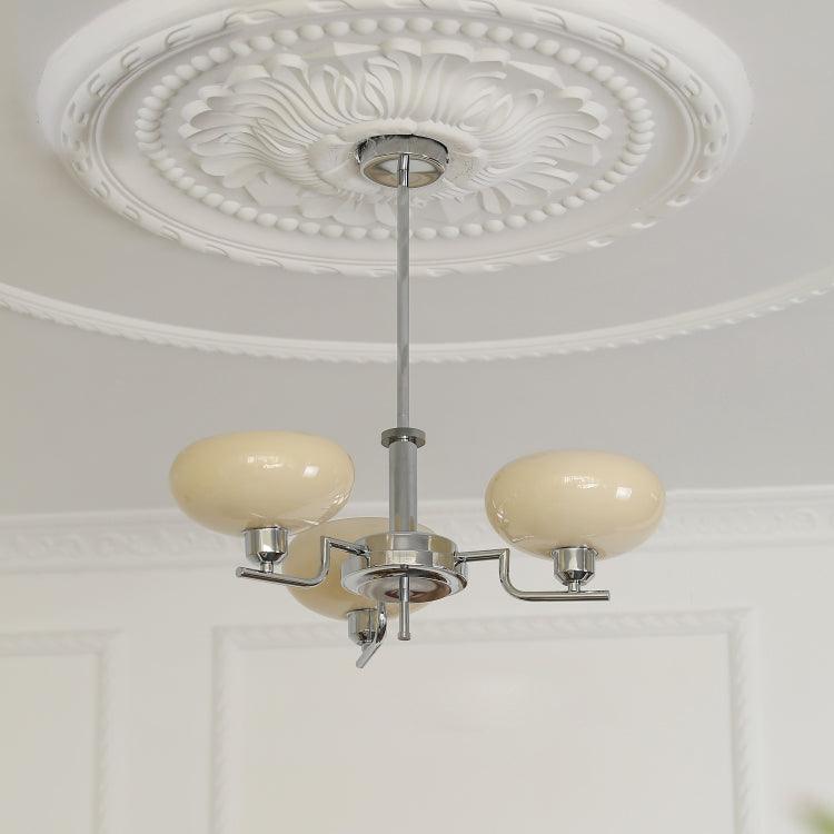 Candy Chandeliers Glass Midcentury - Lamp Copper
