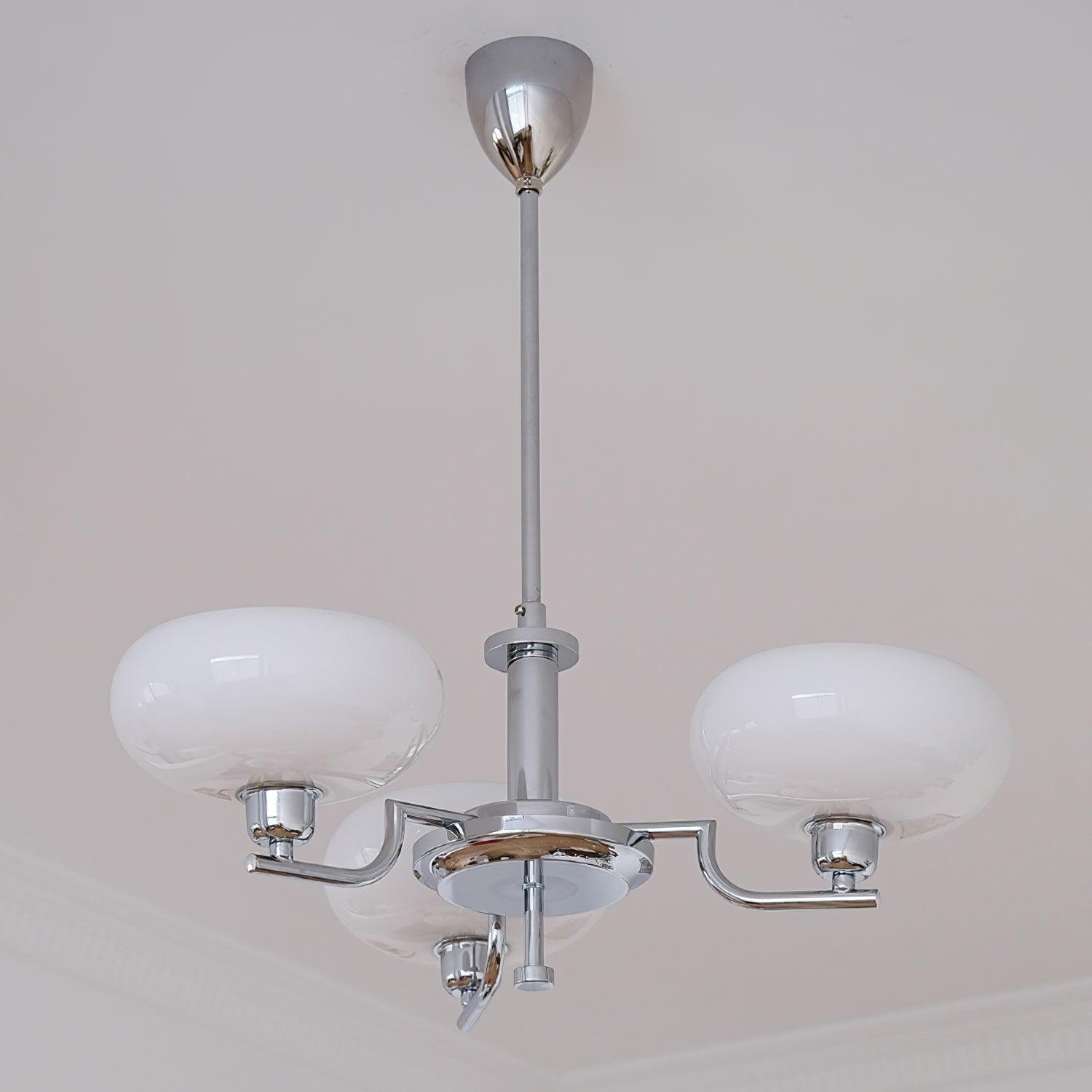 Candy Chandeliers Glass Midcentury - Lamp Copper