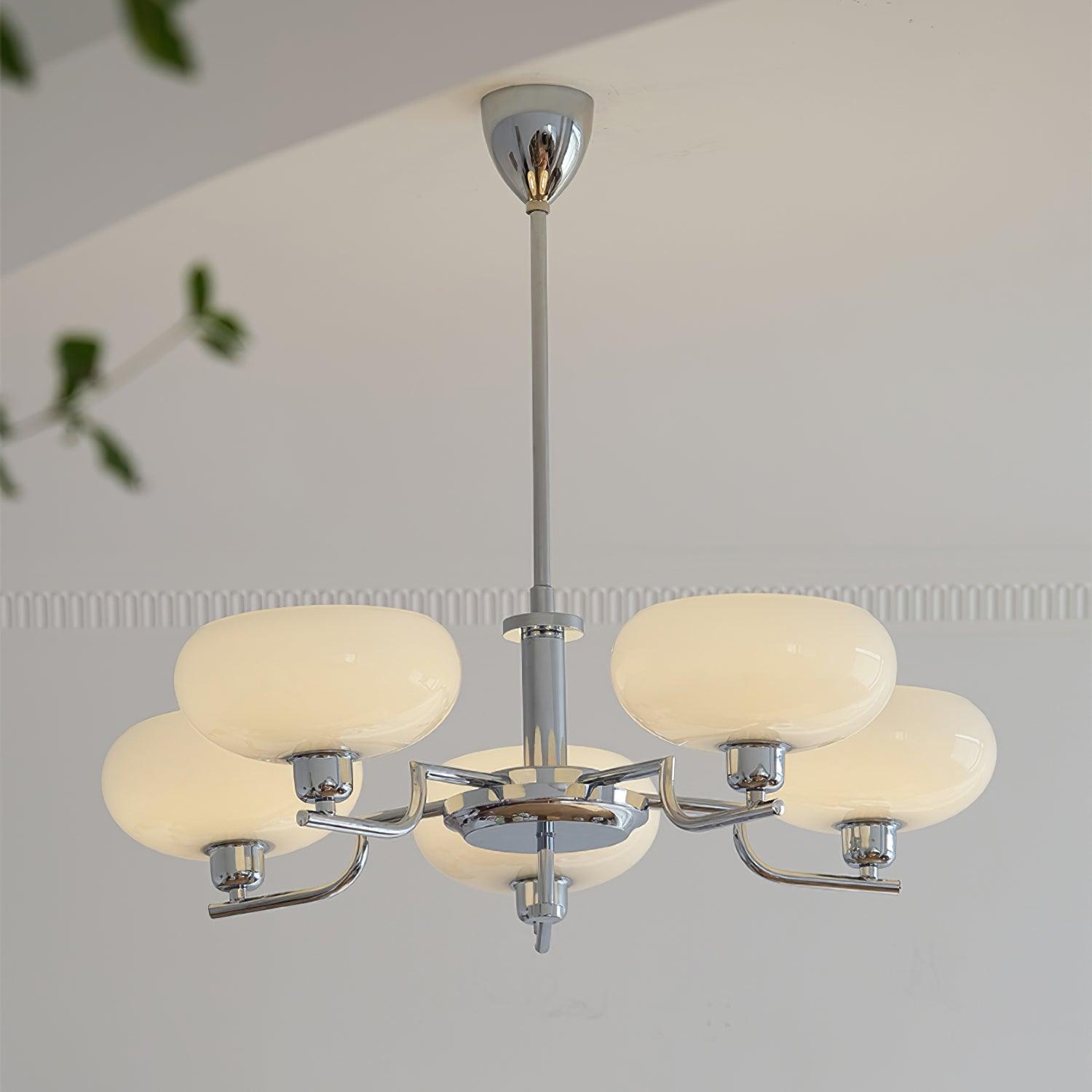 Candy Chandeliers Glass Midcentury - Lamp Copper