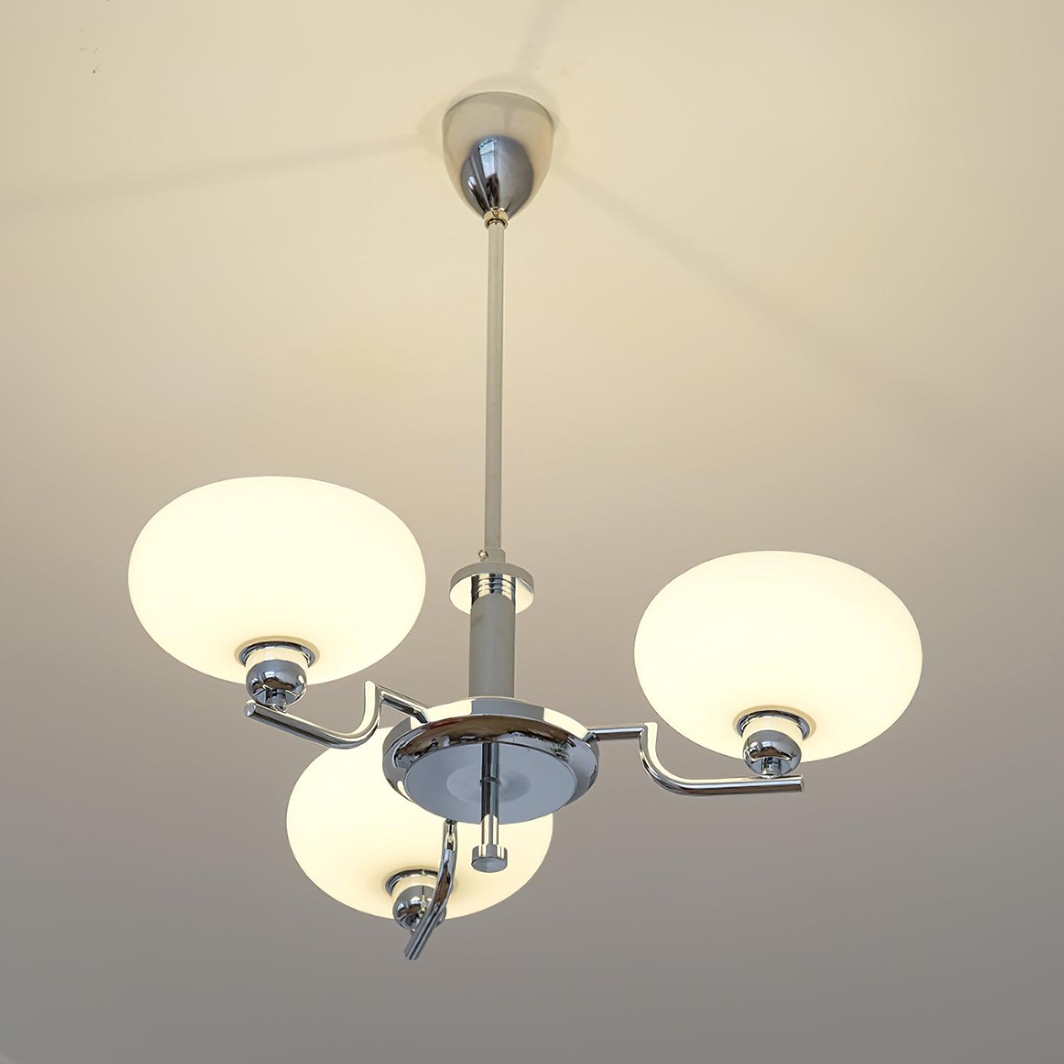 Candy Chandeliers Glass Midcentury - Lamp Copper