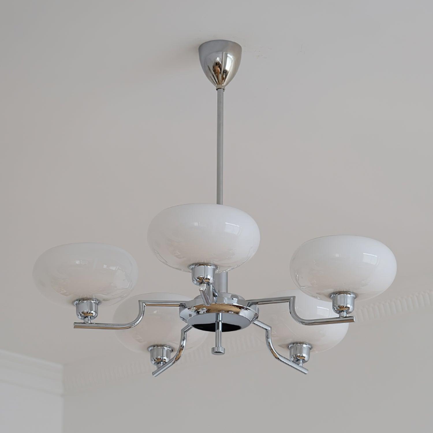 Candy Chandeliers Glass Midcentury - Lamp Copper