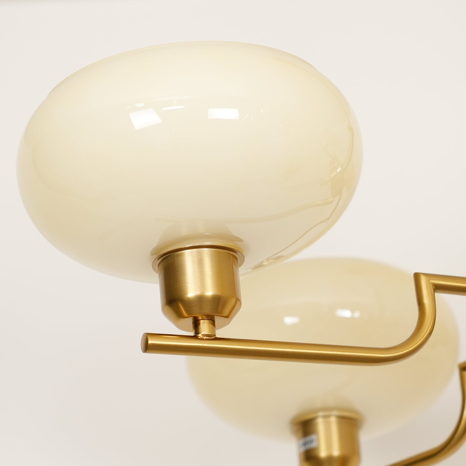 Candy Chandeliers Glass Midcentury - Lamp Copper