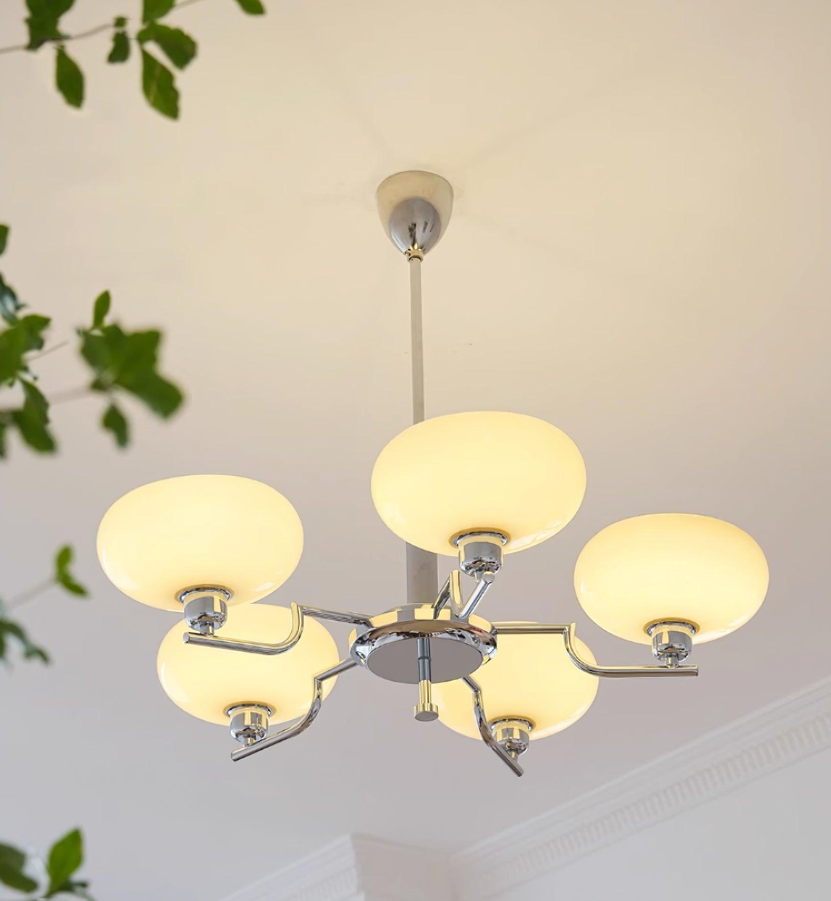 Candy Chandeliers Glass Midcentury - Lamp Copper