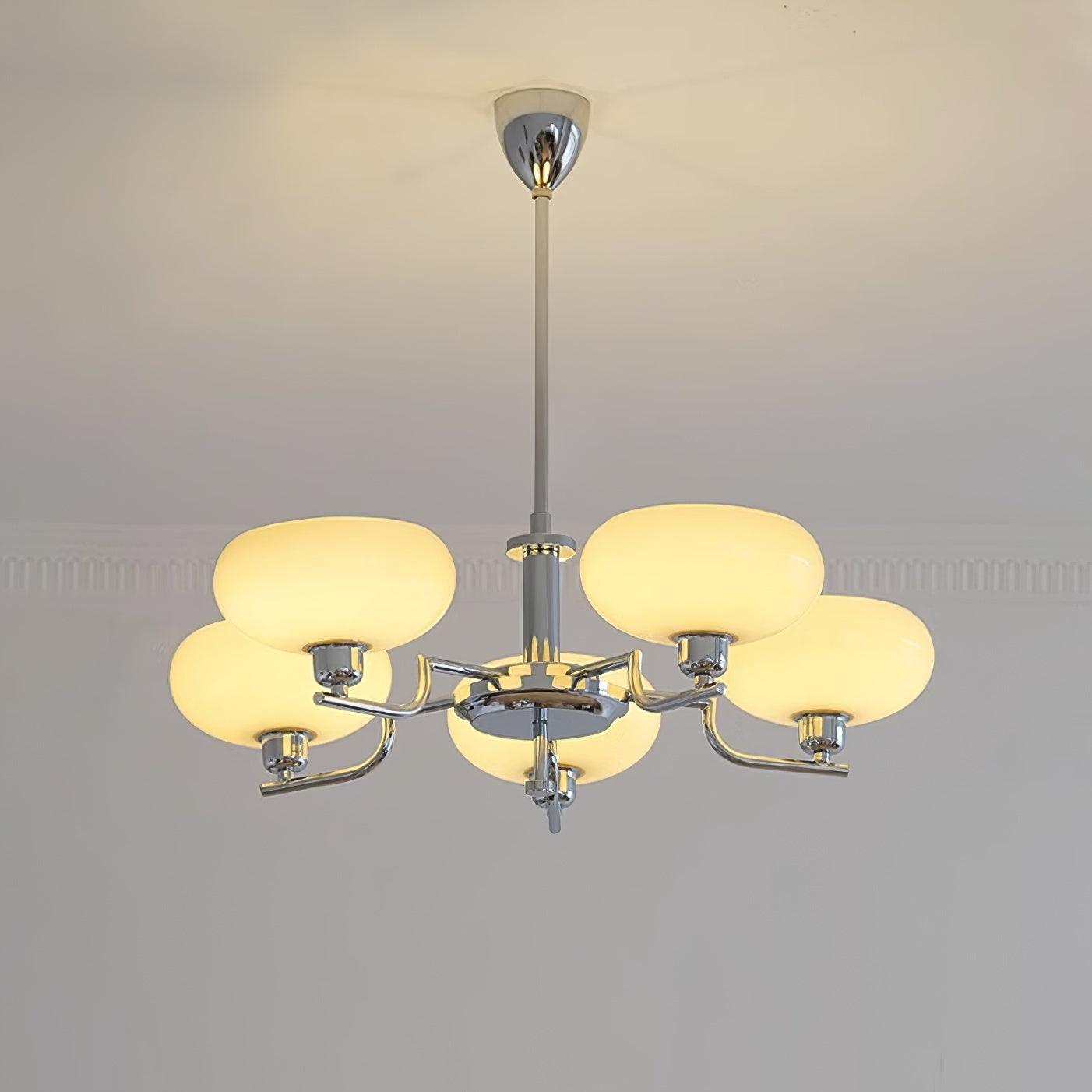 Candy Chandeliers Glass Midcentury - Lamp Copper