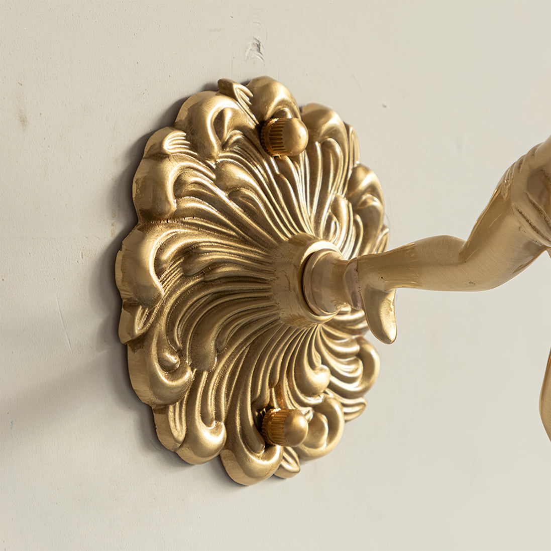 Arque Glass Rose Wall Lamp - Lamp Copper