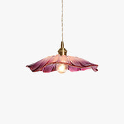 Calia Flower Glass Ceiling/Pendant Light - Lamp Copper