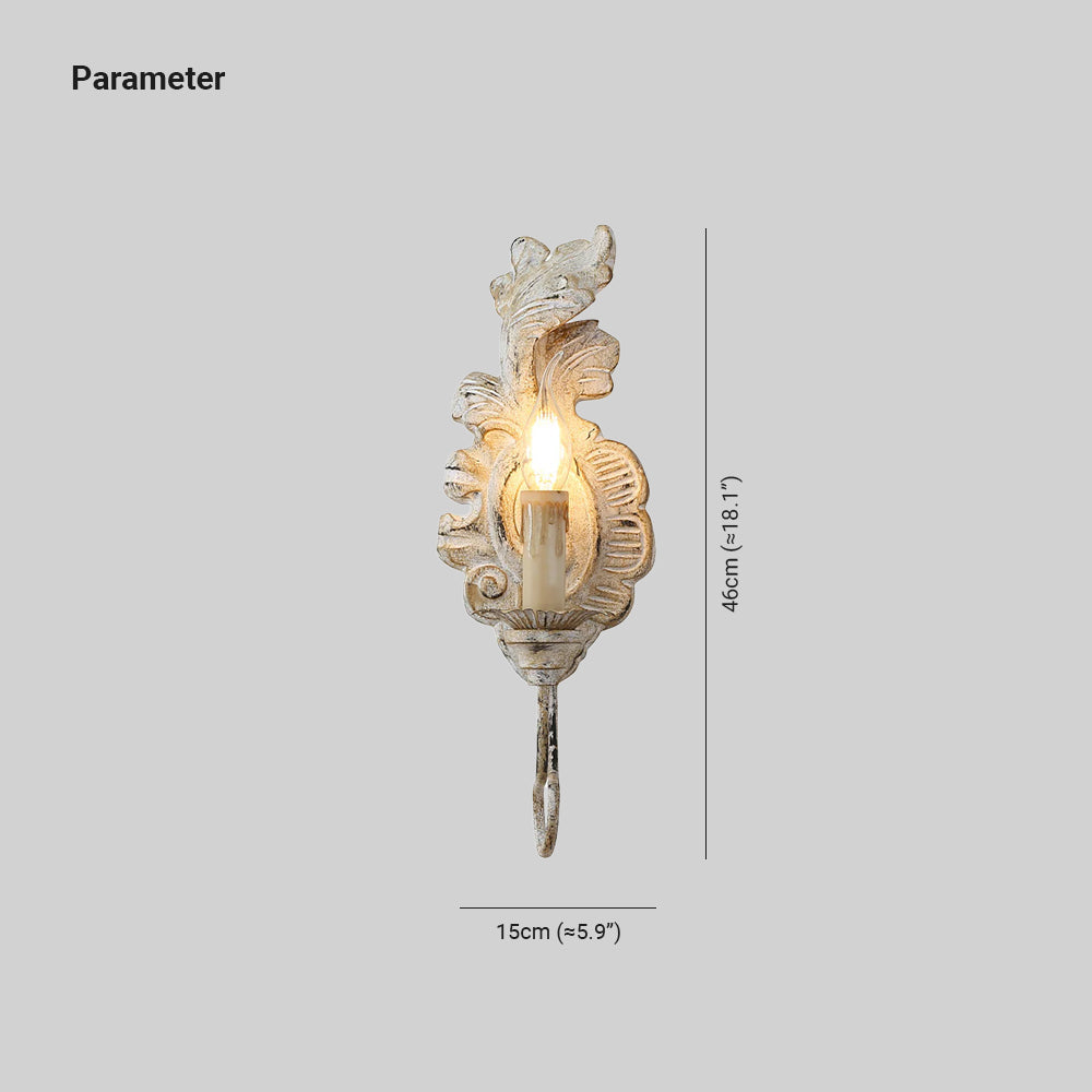 Louis Indoor Wall Lamp Wood - Lamp Copper