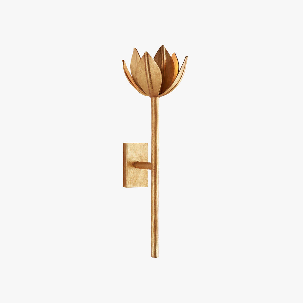Quina Wall Lamp Flower - Lamp Copper