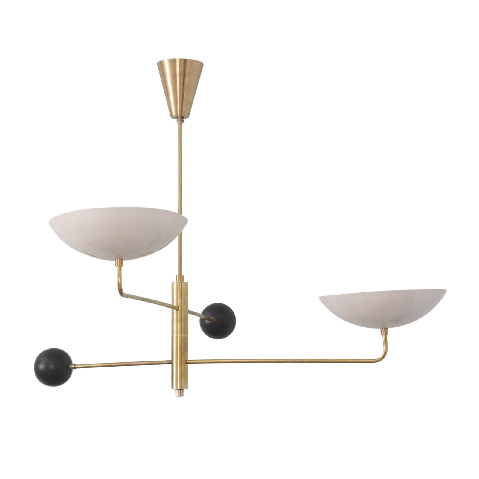 Stella Chandelier Sculptural Industrial - Lamp Copper