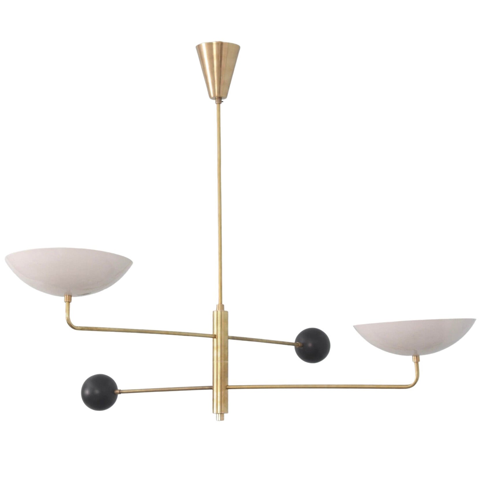 Stella Chandelier Sculptural Industrial - Lamp Copper