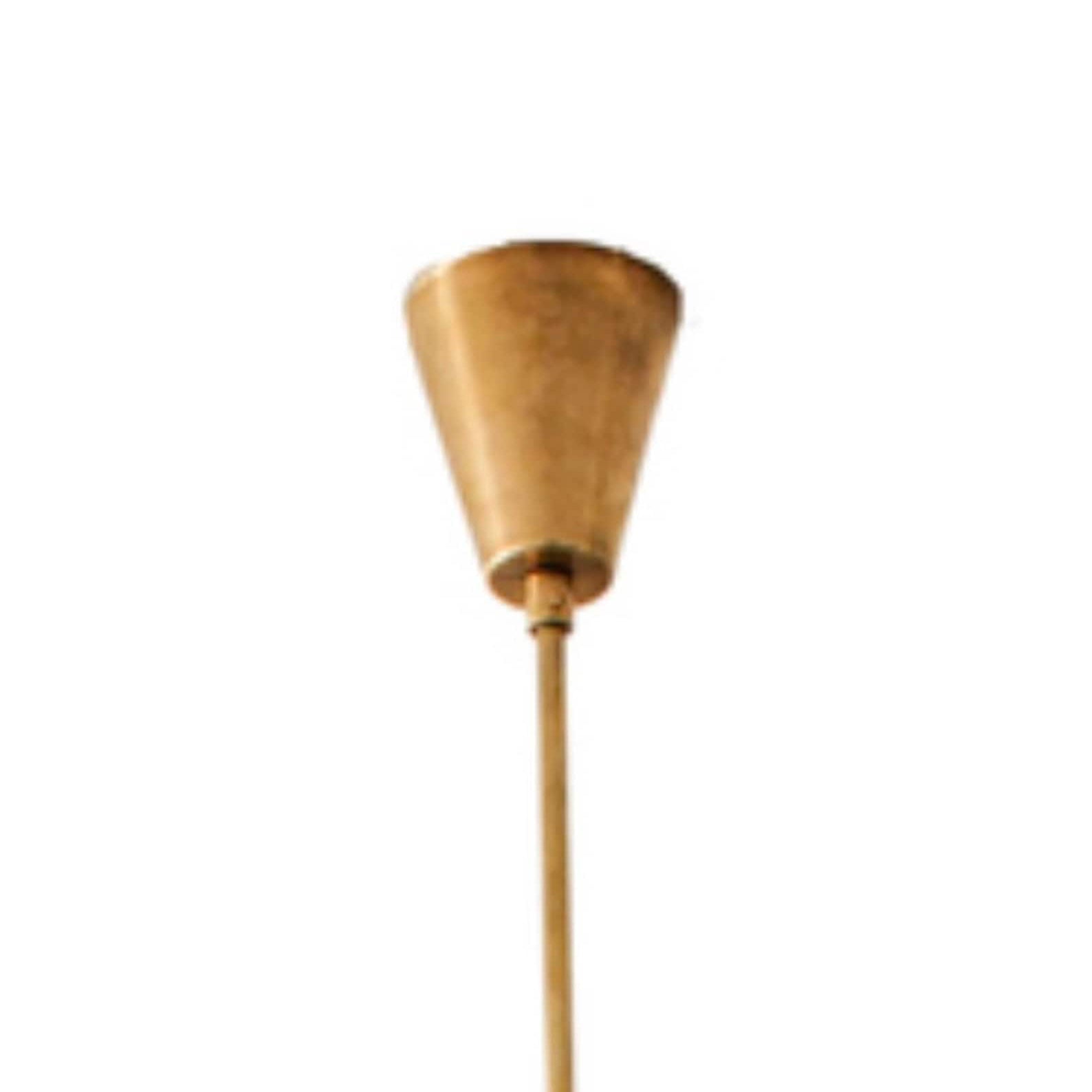 Stella Chandelier Sculptural Industrial - Lamp Copper